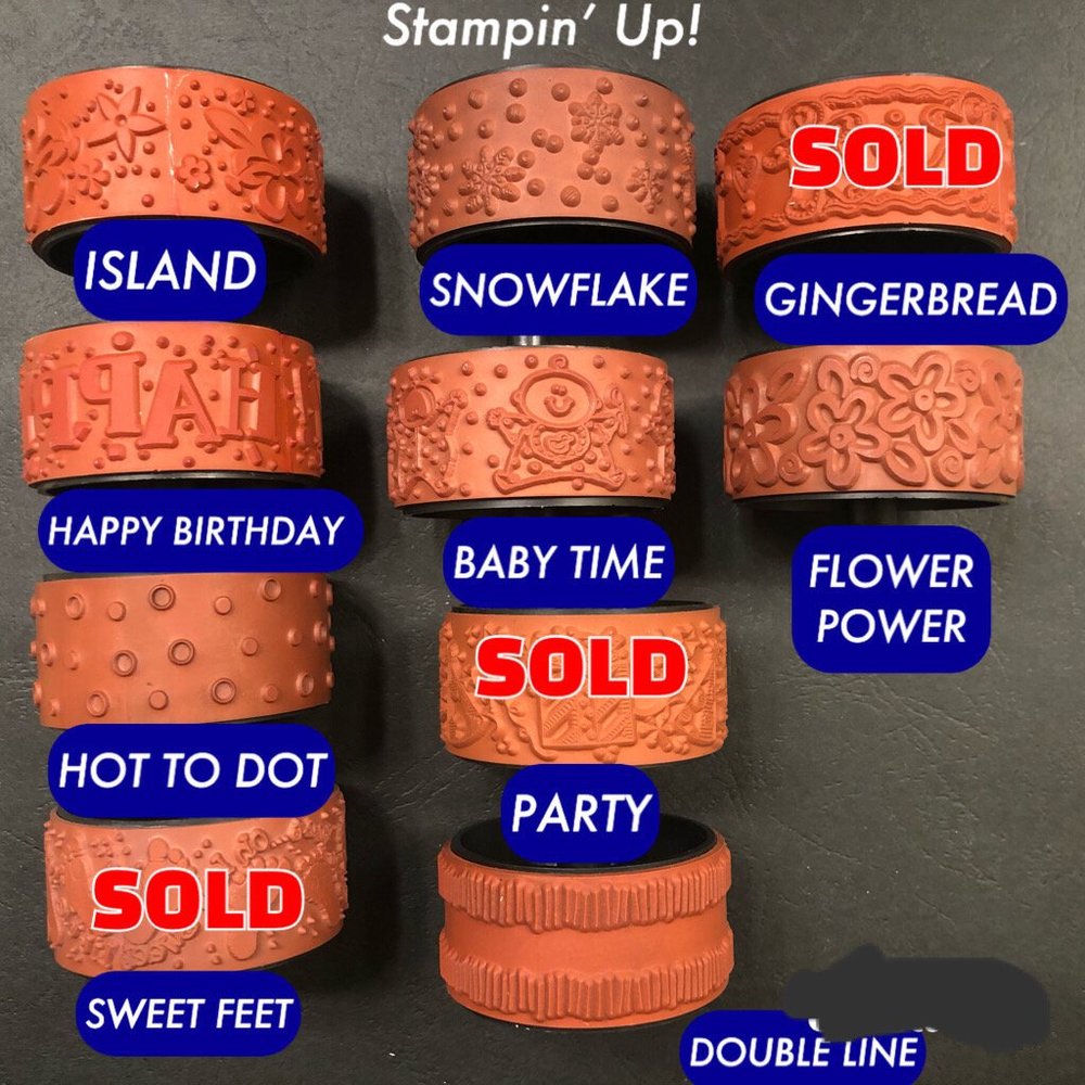 Stampin’ Up!  Roller Stamp Wheel